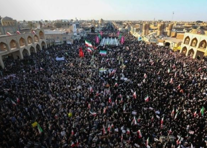 Foto: Irán responde en las calles /cortesía 