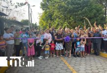 Foto: Nuevas calles adoquinadas cambian la vida de familias en Chinandega/TN8