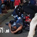 Foto: Atropellado en Managua tras presunta competencia ilegal/TN8