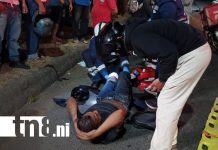 Foto: Atropellado en Managua tras presunta competencia ilegal/TN8
