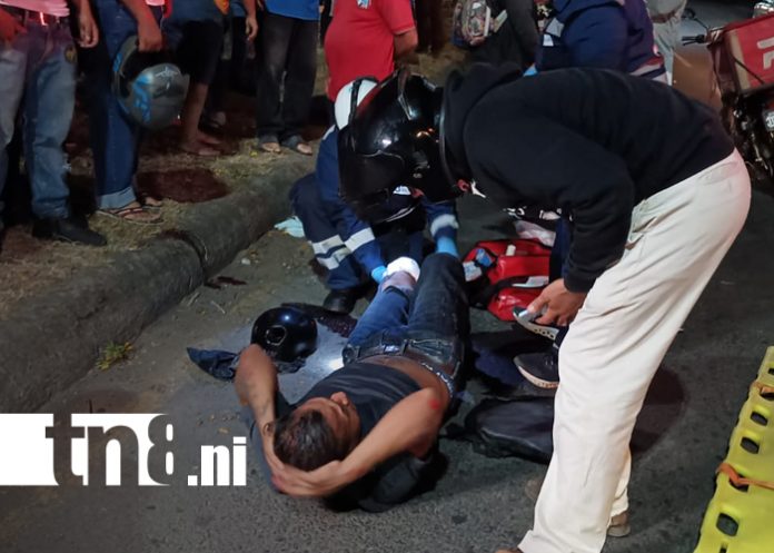 Foto: Atropellado en Managua tras presunta competencia ilegal/TN8