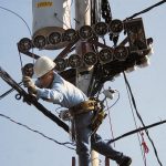 Foto: Corte eléctrico por Paso a Desnivel en Managua/Cortesía