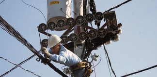 Foto: Corte eléctrico por Paso a Desnivel en Managua/Cortesía