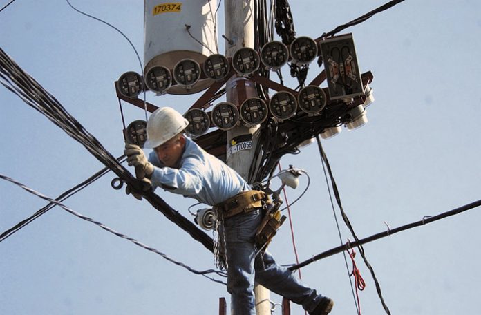 Foto: Corte eléctrico por Paso a Desnivel en Managua/Cortesía