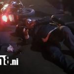 Foto: Accidente de moto deja lesionado en Managua /TN8