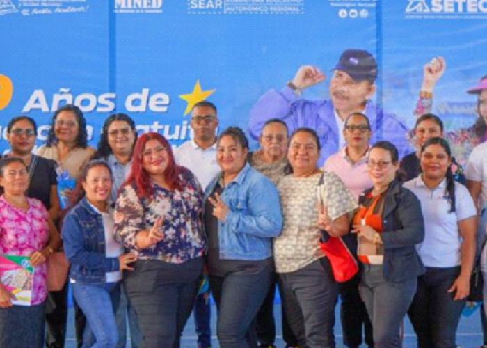 Foto: Homenaje a Leonel Rugama une educación y memoria histórica/Cortesía