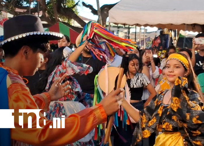 Foto: Diriamba celebra tradicional tope de santos por San Sebastián/TN8