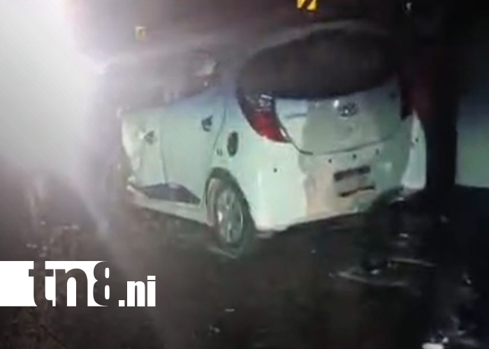 Foto: Accidente deja varios lesionados en carretera Jinotega/TN8