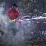 Foto: Chubut arde mientras fondos ambientales siguen retenidos/Cortesía