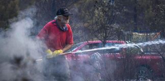 Foto: Chubut arde mientras fondos ambientales siguen retenidos/Cortesía