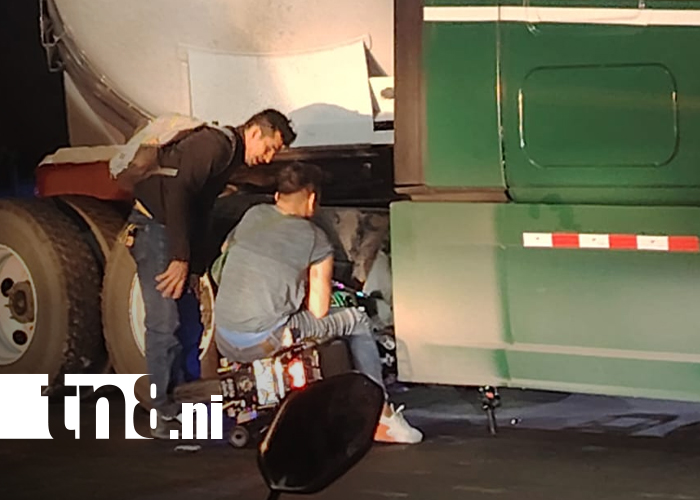 Foto: Accidente en Carretera Norte deja motociclista con vida/TN8