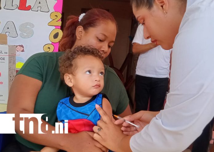 Foto: Niños de Ciudad Sandino protegidos contra fiebre amarilla /TN8 Foto: Niños de Ciudad Sandino protegidos contra fiebre amarilla /TN8