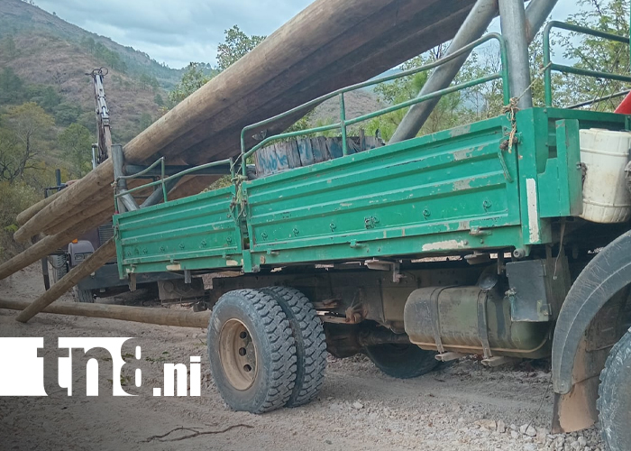 Foto: Accidente laboral deja un fallecido en zona rural de Somoto/TN8