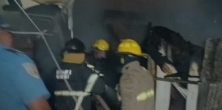 Foto: Incendio en bodega de vivienda en Reparto San Juan, Managua/TN8