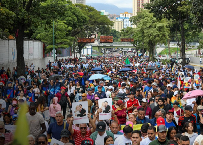 Foto: Protestas en Venezuela /cortesía 