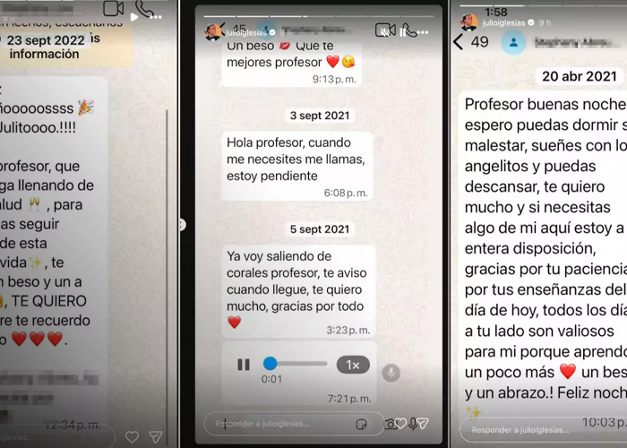 Foto: Julio Iglesias rompe el silencio /cortesía 