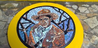 Foto: Tipitapa inaugura calle empedrada con murales en mosaico que fortalecen el turismo/TN8