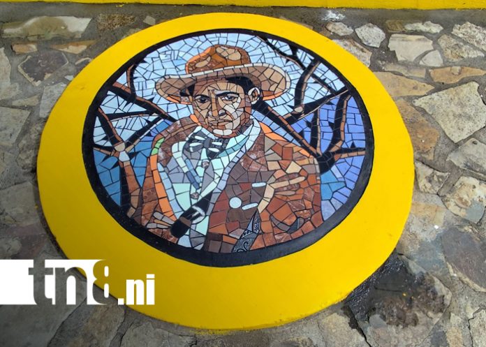 Foto: Tipitapa inaugura calle empedrada con murales en mosaico que fortalecen el turismo/TN8