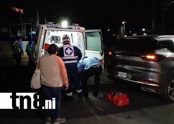 Foto: Tres accidentes de tránsito dejan varios lesionados en Tipitapa y Managua/TN8