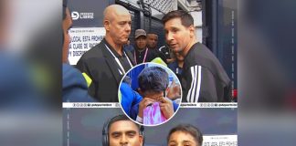 Foto: ¡Pol Deportes cumple su sueño! Messi le firma la camiseta y lo emociona hasta las lágrimas/Cortesía