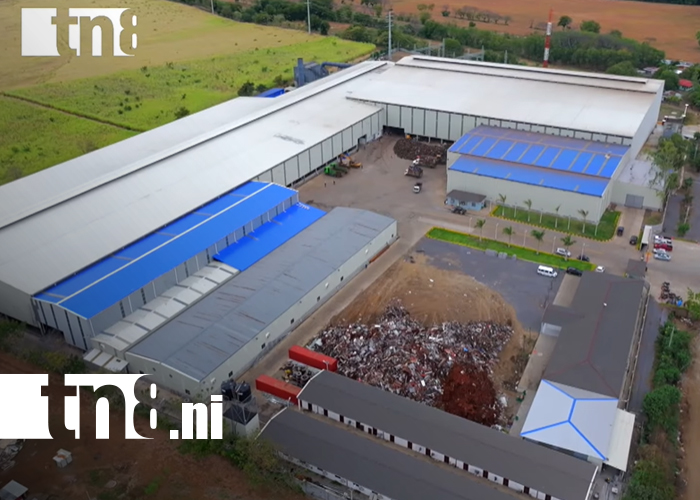 Foto: Así funcionan las grandes empresas metalúrgicas instaladas en Nicaragua/TN8