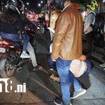 Foto: Accidente en la pista La Solidaridad, Managua, deja dos peatones heridos/TN8