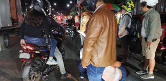 Foto: Accidente en la pista La Solidaridad, Managua, deja dos peatones heridos/TN8