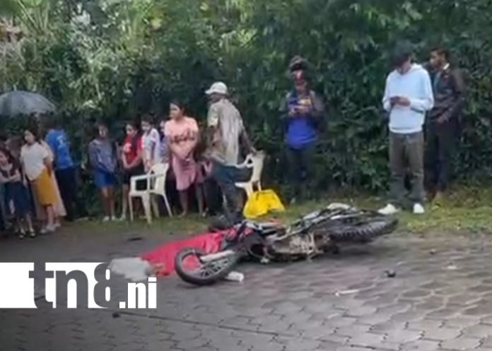 Foto: Motociclista muere en trágico accidente en la comunidad Venecia, Jinotega/TN8