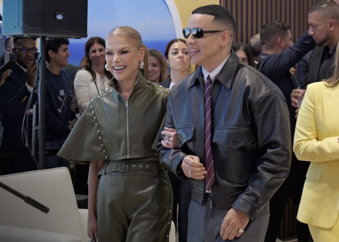 Foto:Daddy Yankee y Olga Tañón llevan la identidad boricua a Madrid/Cortesía