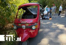 Seis personas resultan lesionadas tras accidente en la bajada a la Laguna de Apoyo Foto: Seis personas resultan lesionadas tras accidente en la bajada a la Laguna de Apoyo/TN8
