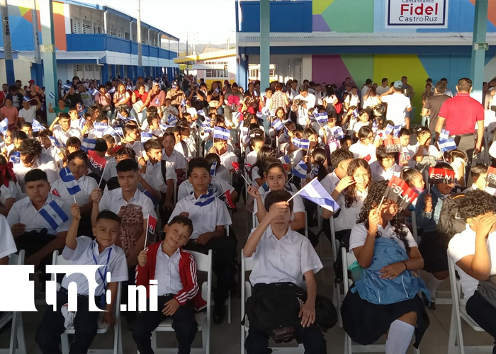 Foto: Regresa la alegría a las escuelas de Nicaragua /TN8