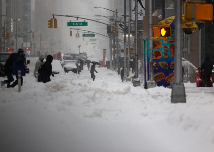 Foto: Estados Unidos bajo hielo /cortesía Foto: Estados Unidos bajo hielo /cortesía