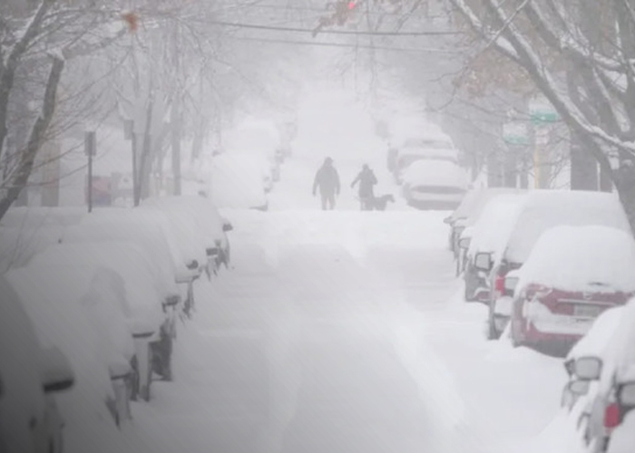Foto: Récords de frío en Canadá /cortesía 