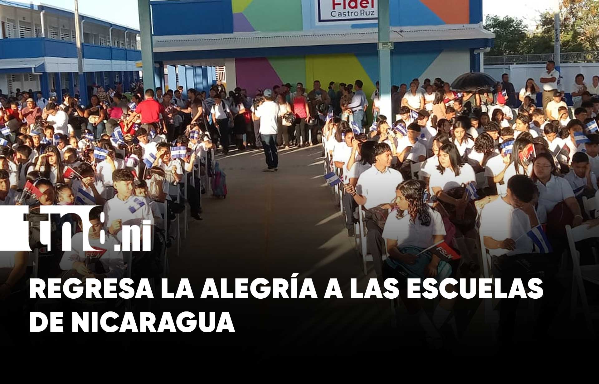 Miles de estudiantes regresan a clases en Nicaragua con alegría y ...