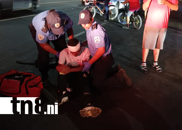 Foto: Accidentes en Distrito VI de Managua dejan varios lesionados/TN8