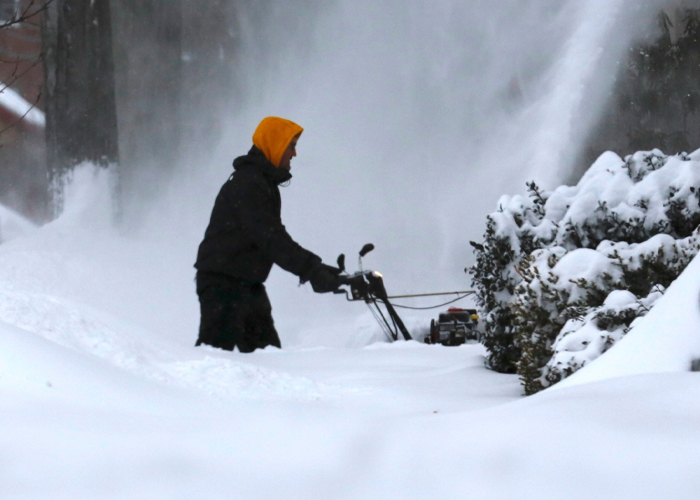 Foto:Frío récord y nieve intensa golpean a millones en EE.UU./Cortesía