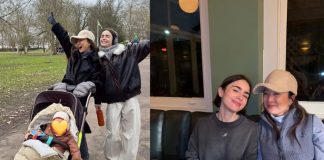Foto: Lily Collins abre las puertas de su casa a Ashley Park/Cortesía