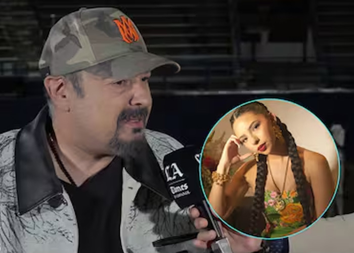 Foto: Pepe Aguilar destaca disciplina de Ángela en su carrera / Cortesía