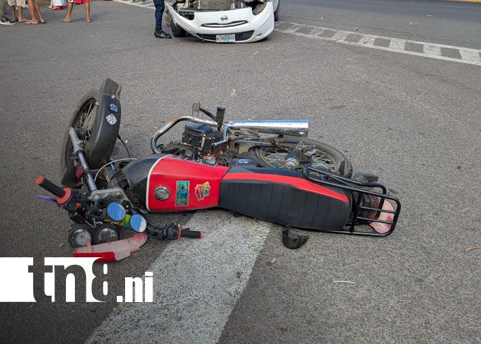 Foto: Impactante accidente en Rubenia: motociclista gravemente herido/TN8