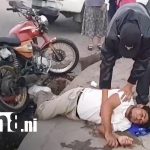 Foto: Motociclista gravemente lesionado tras accidente en Estelí/TN8