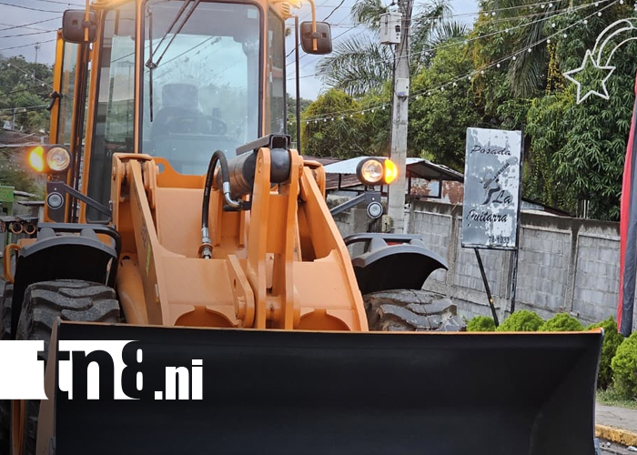 Foto: Matiguas recibe maquinaria de Belarus para mejorar su infraestructura/TN8