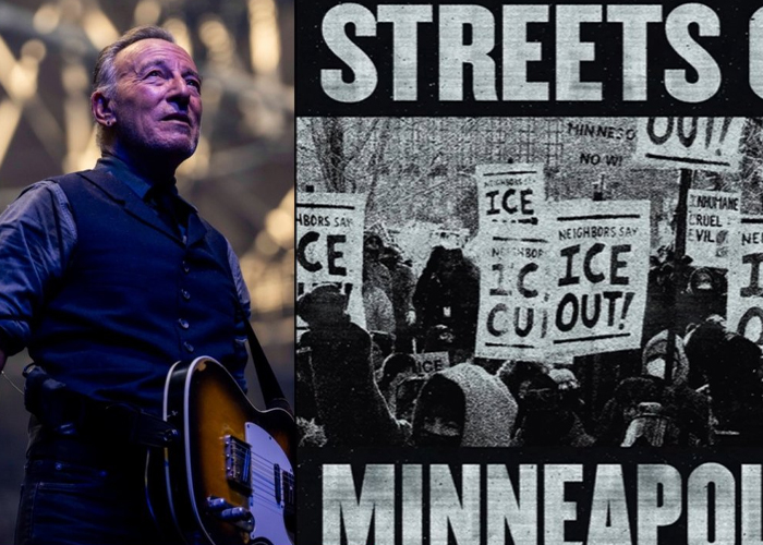Foto: Springsteen denuncia el terror de Estado en Minneapolis /Cortesía