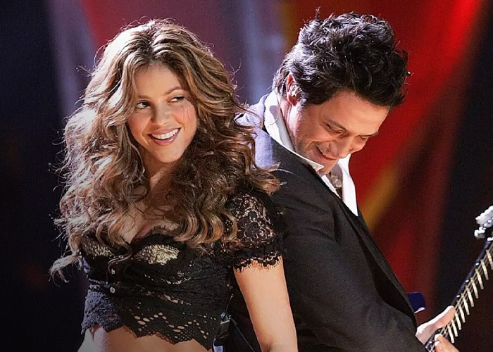Foto: Shakira y Alejandro Sanz /cortesía