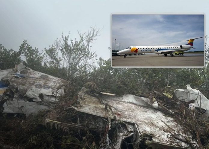 Foto: Tragedia aérea en Colombia /cortesía
