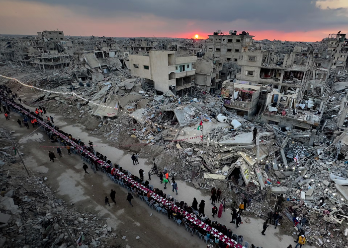Foto: Reducción de ayuda en Gaza /cortesía 