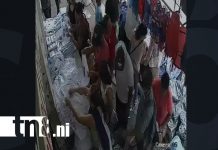 Foto: Ladrón quedó grabado en una cámara de seguridad robando una billetera en Rivas/TN8