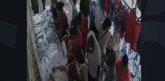 Foto: Ladrón quedó grabado en una cámara de seguridad robando una billetera en Rivas/TN8