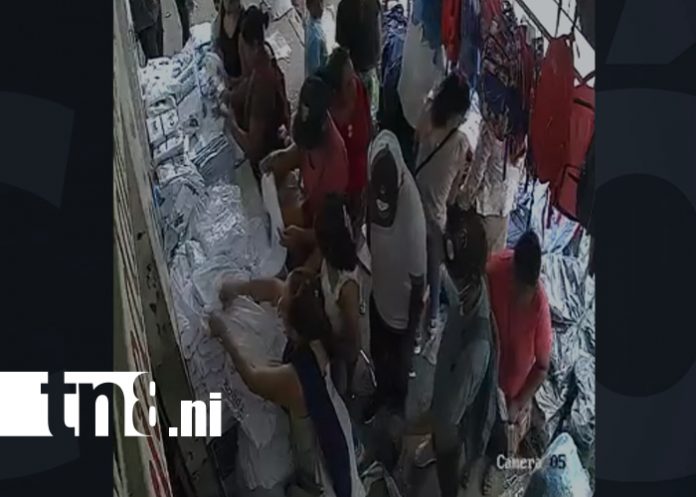 Foto: Ladrón quedó grabado en una cámara de seguridad robando una billetera en Rivas/TN8