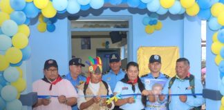 Foto: Inauguran moderna Unidad Policial en Musawas, capital de la Nación Mayangna/TN8