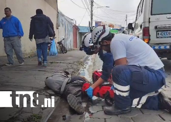 Foto:Imprudencia vial deja a peatón hospitalizado en Estelí/TN8.